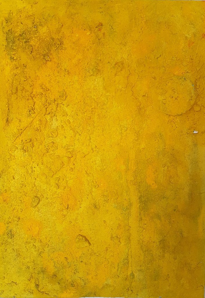 Cosmogonía Amarillo Textura