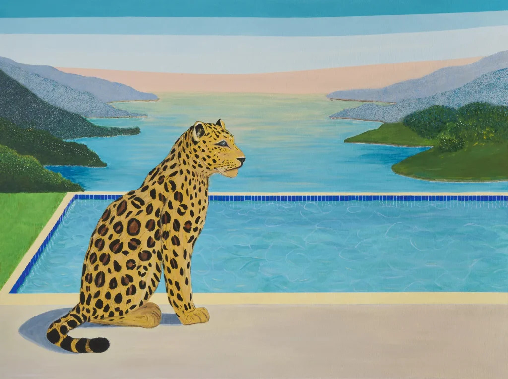 THE LEOPARD AND THE POOL